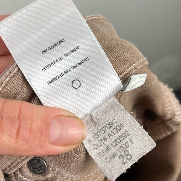 Rich & Skinny Brown Skinny Leg Jeans Jeggings Mid Rise Ankle Length Size 28 - Picture 11 of 11